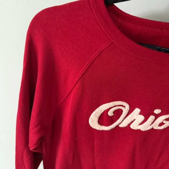 State Of Mine Red Ohio Sweatshirt Size Medium - Picture 4 of 7